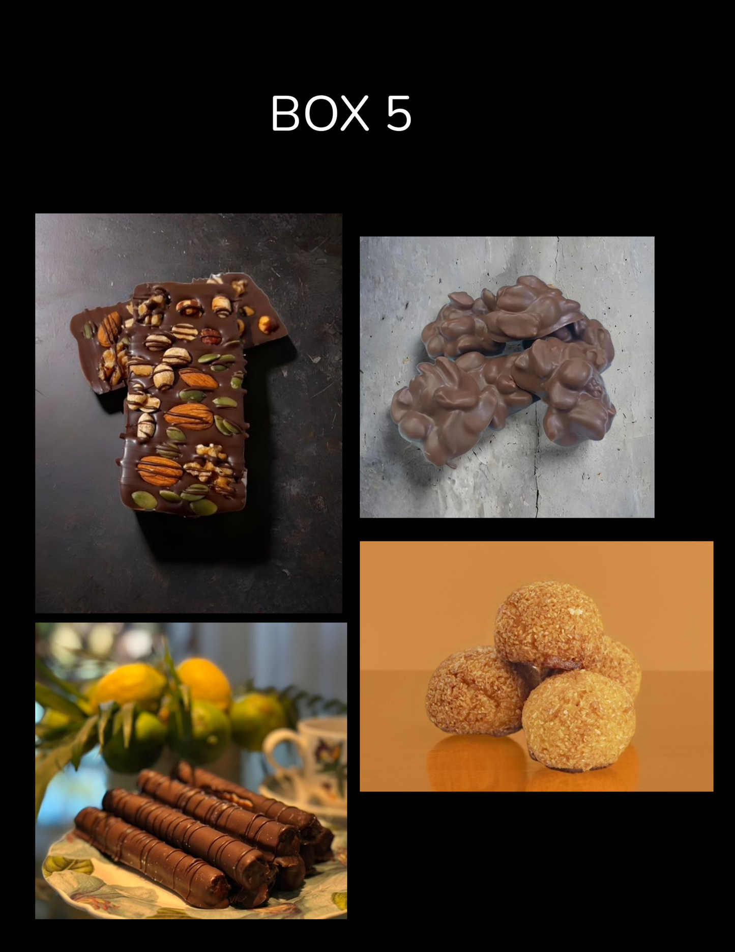 BOX 5 - JUST FOR ME- PRODUCTOS SURTIDOS SIN AZUCAR