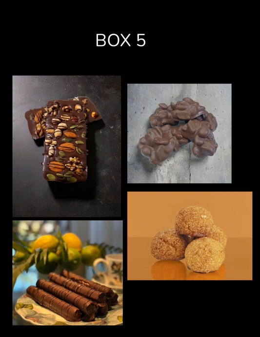 BOX 5 - JUST FOR ME- PRODUCTOS SURTIDOS SIN AZUCAR
